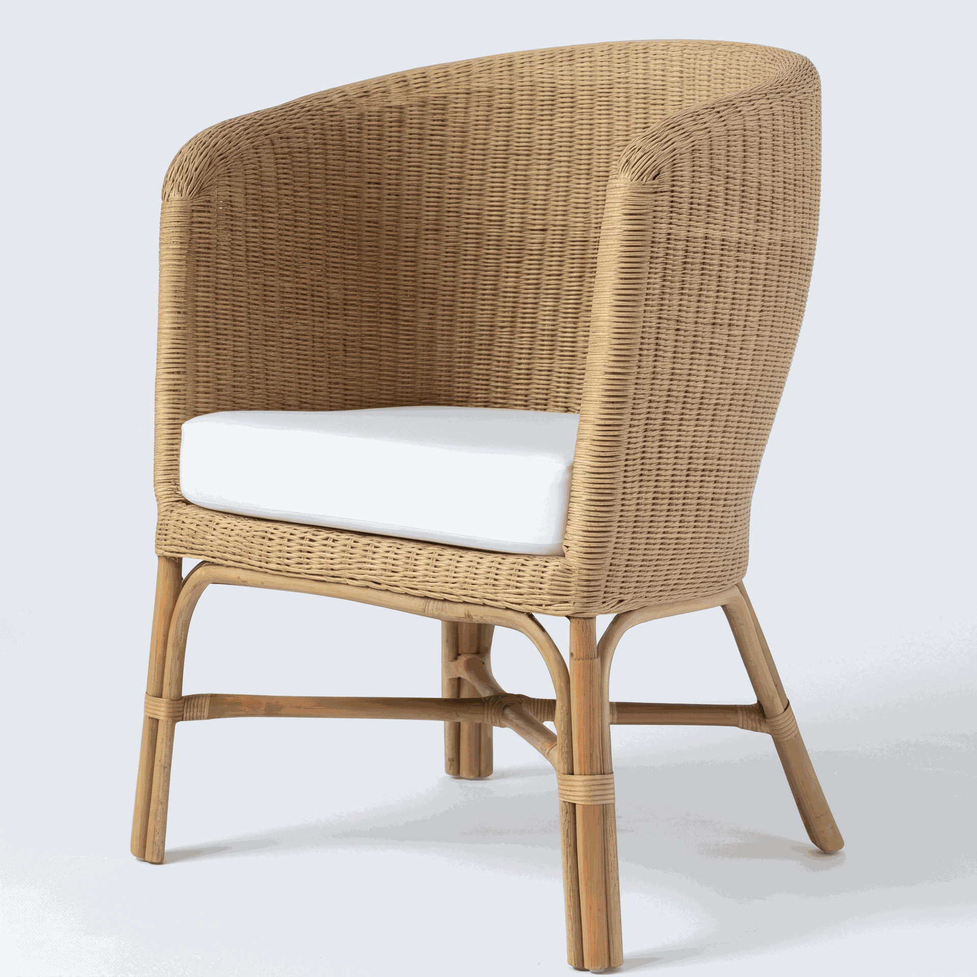 Natural Rattan Finishes for furniture in Bali and Java Indonesia