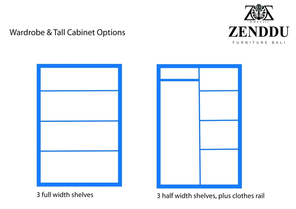 2 Door cabinet options