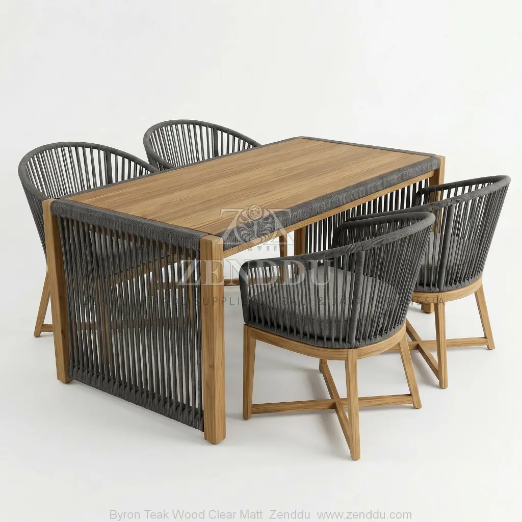 Byron Teak Wood Clear Matt.webp