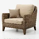 Alacati Dark Brown Wood Rattan Medium Brown.webp