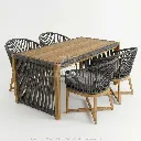 Byron Teak Wood Clear Matt.webp